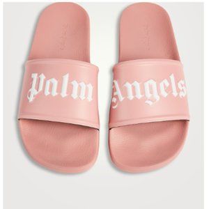 PALM ANGELS Logo Pool Slide Sandals - Women's